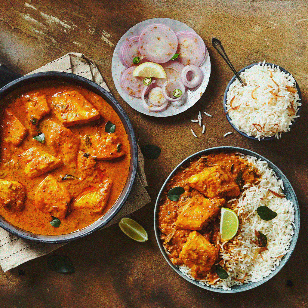 Goan Fish Curry Recipe box from Dawat Food